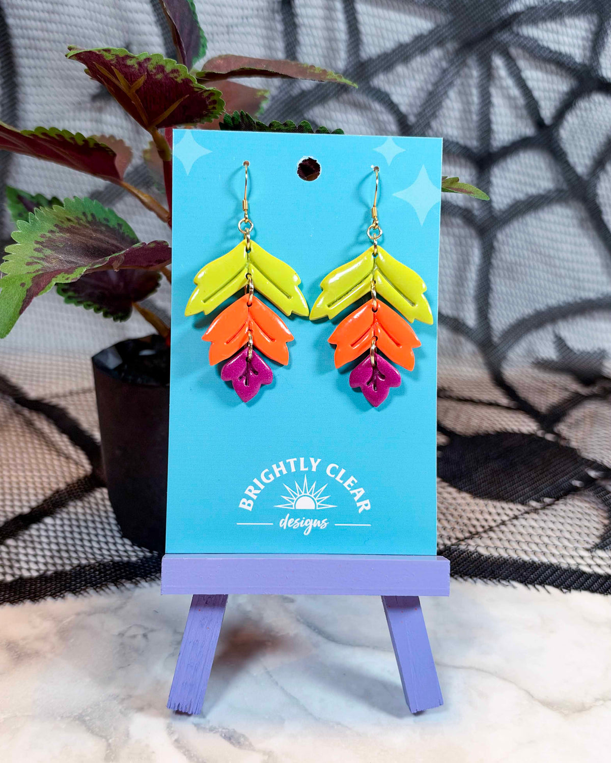 Leaf Cascade Earrings