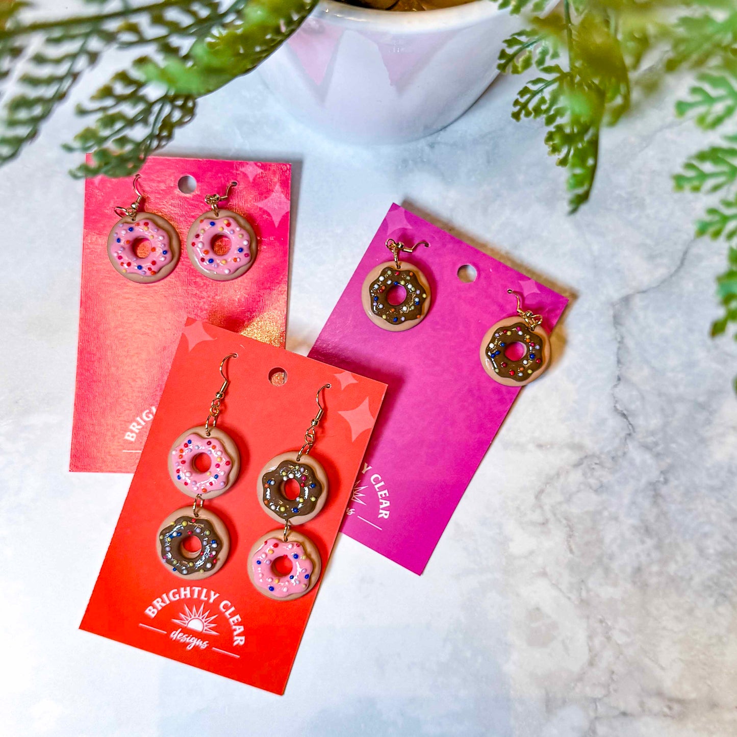 Donut Earrings