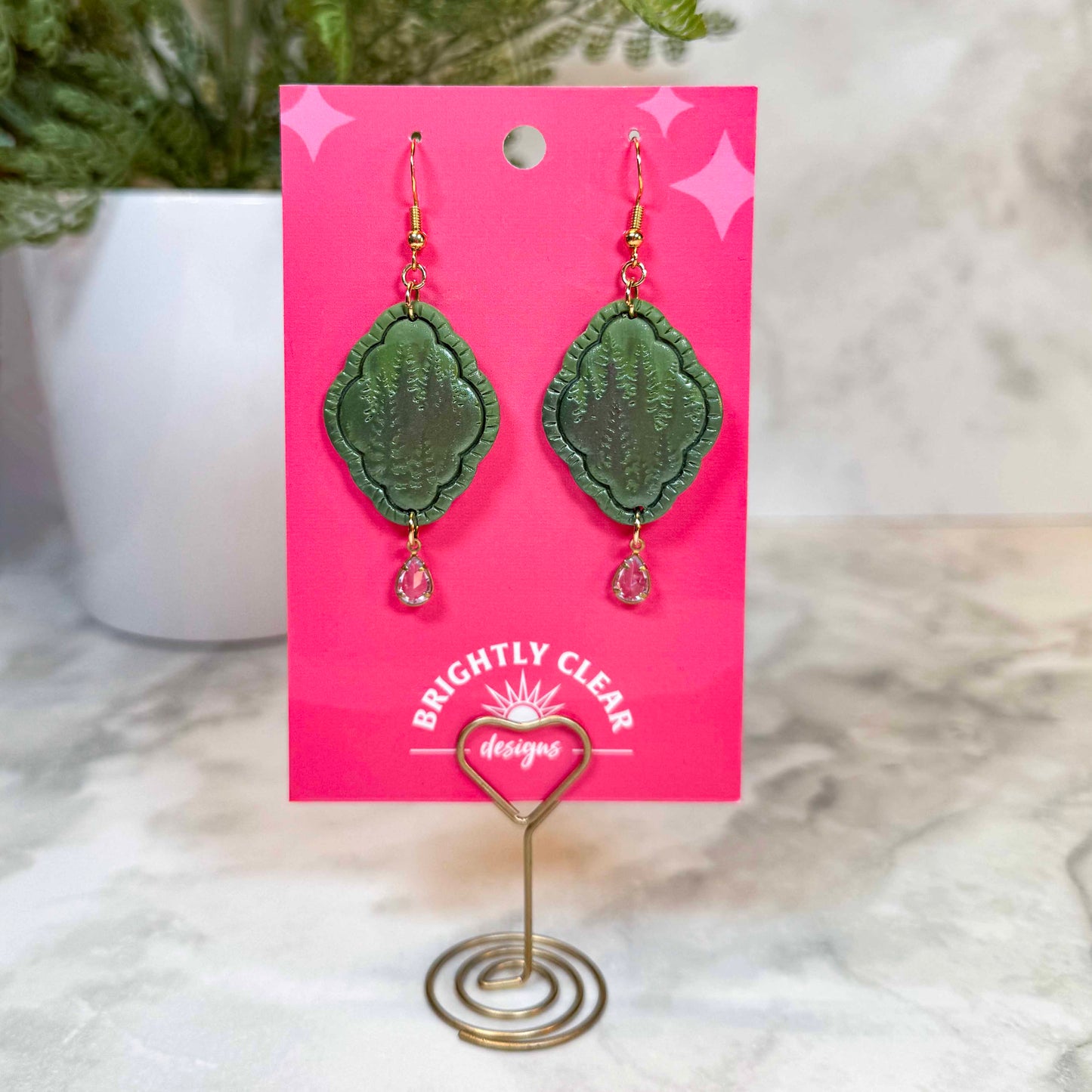 Hidden Pine Earrings