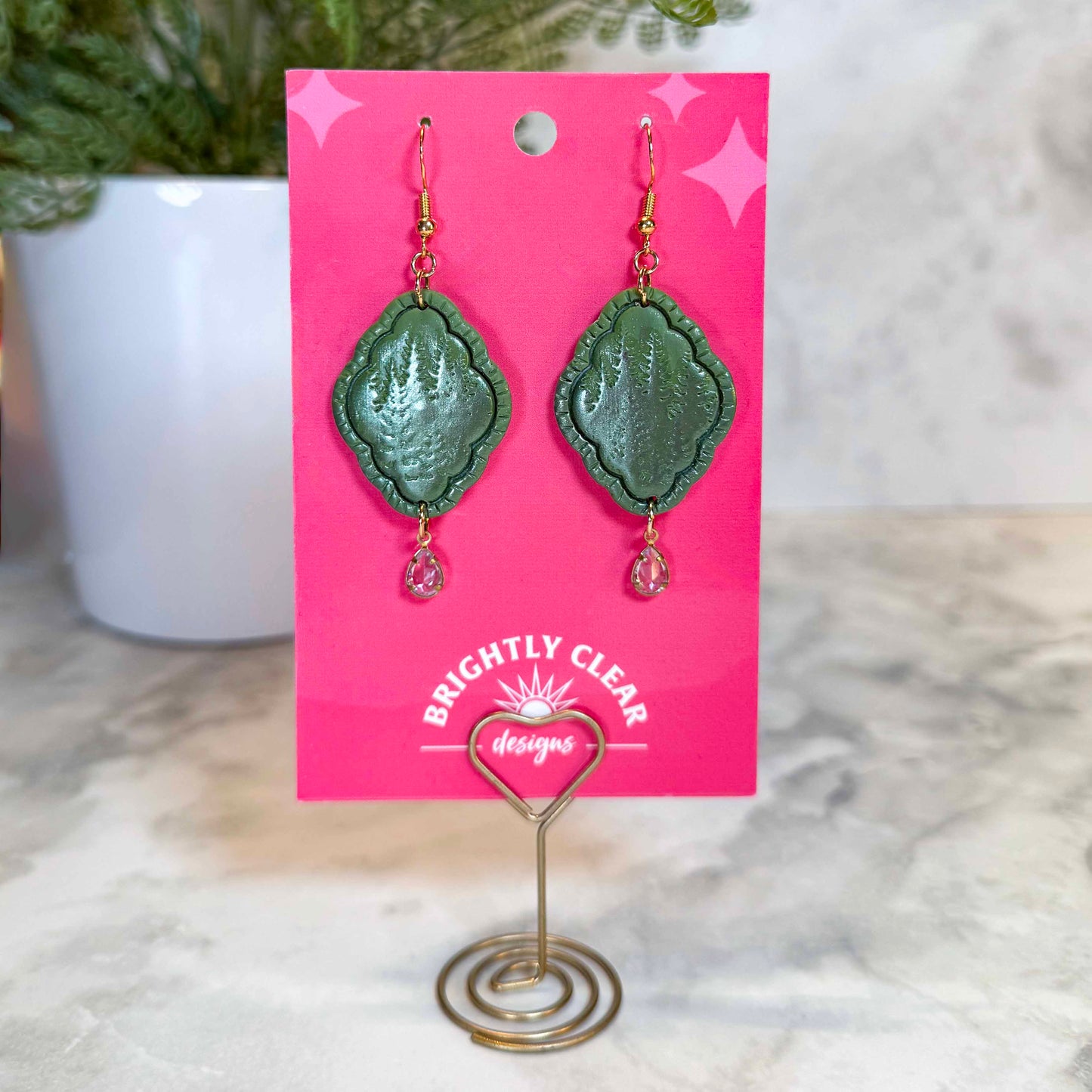 Hidden Pine Earrings
