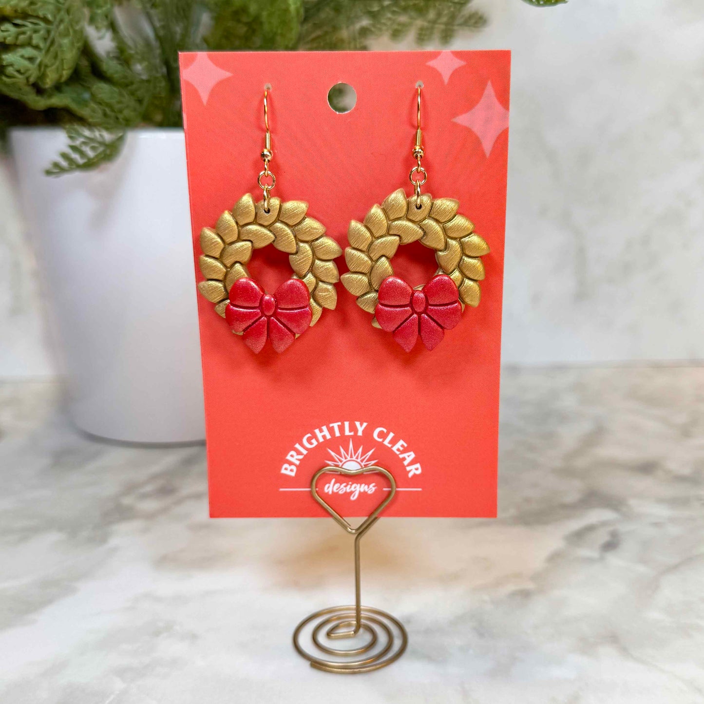 Wreath Earrings