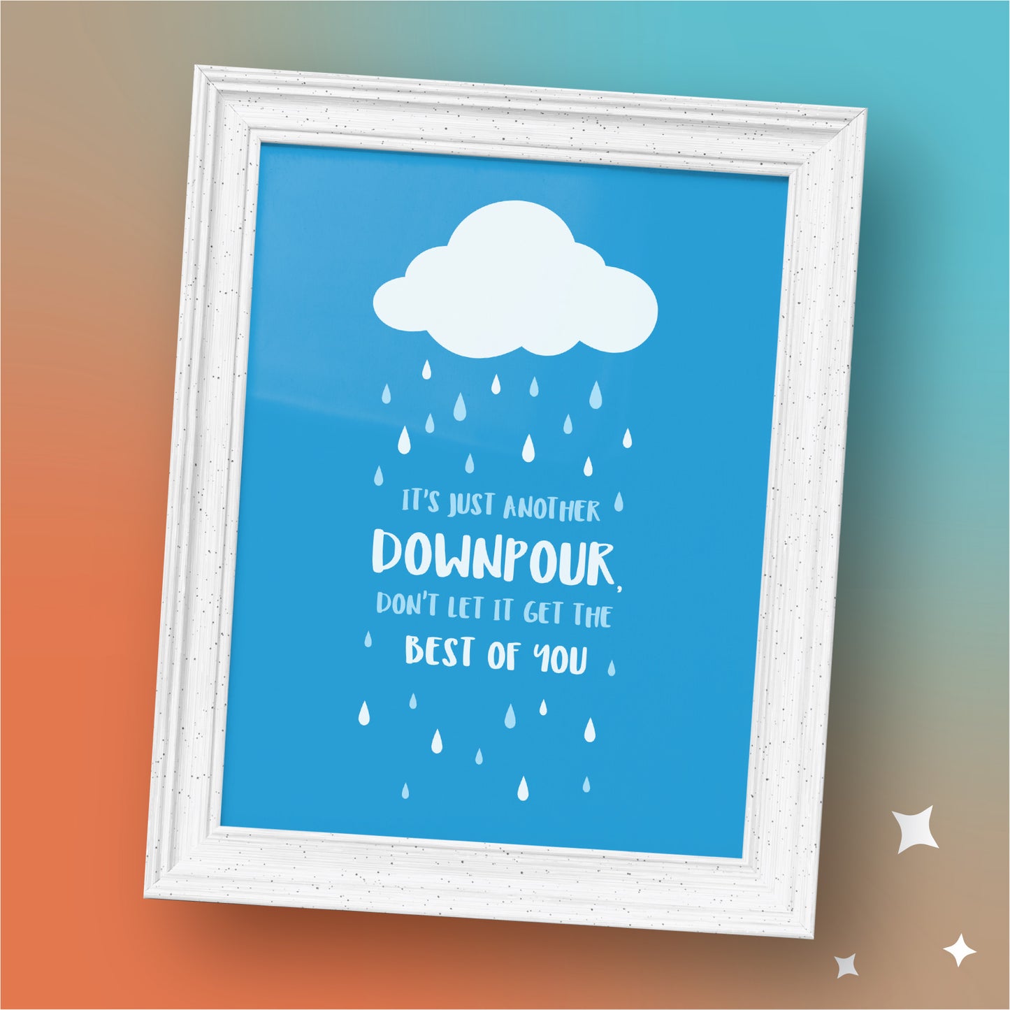 Just Another Downpour Print