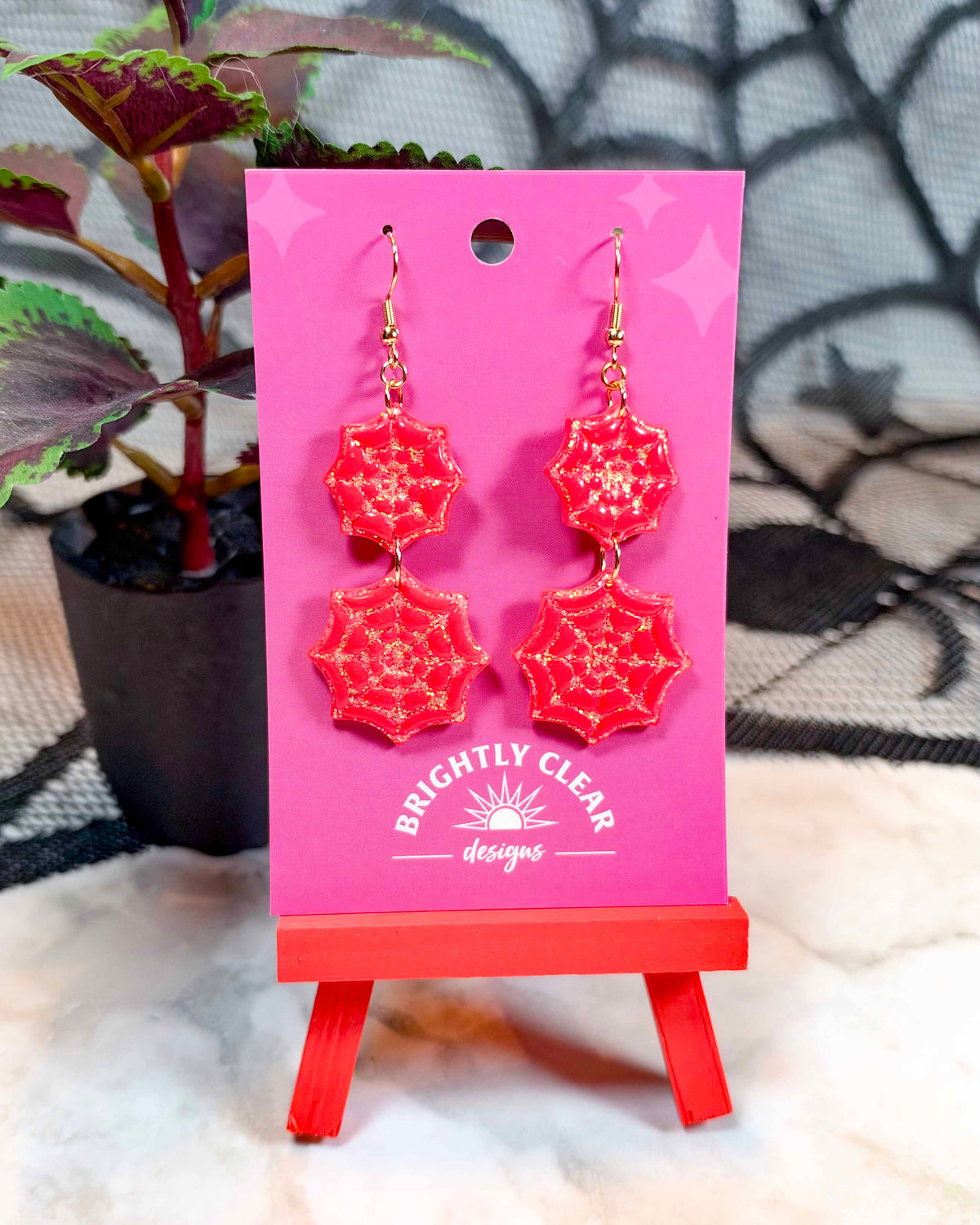 Spiderweb Earrings