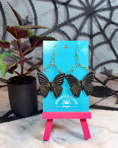 Butterfly Spiderweb Earrings