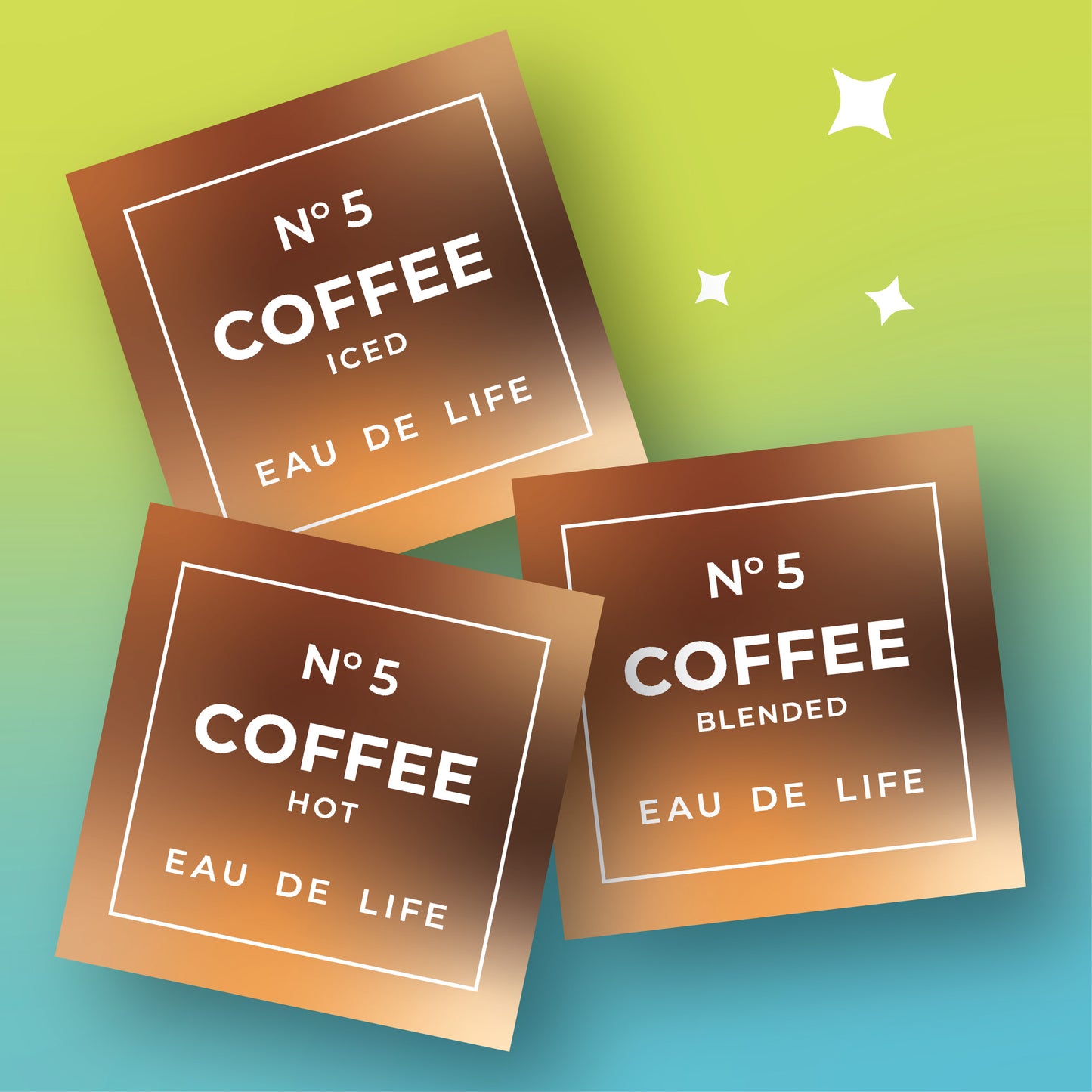 Coffee No5 Sticker