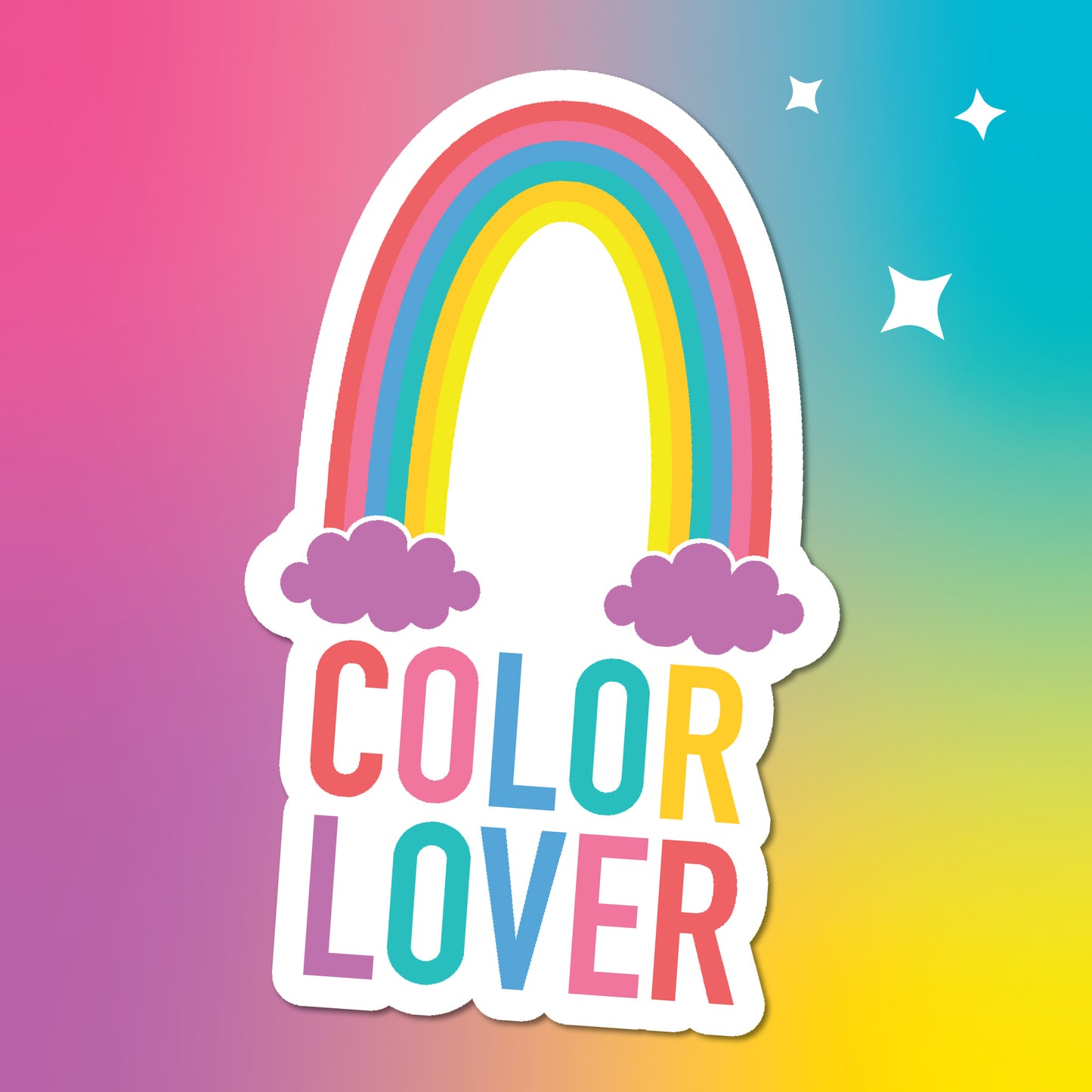 Color Lover Sticker