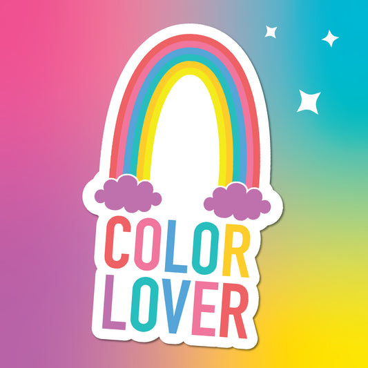 Color Lover Sticker