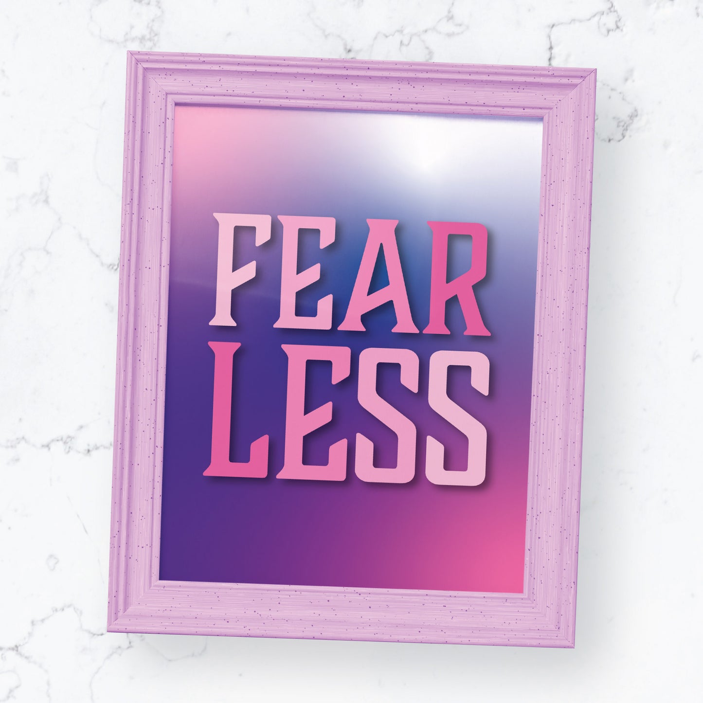 Fear Less Print