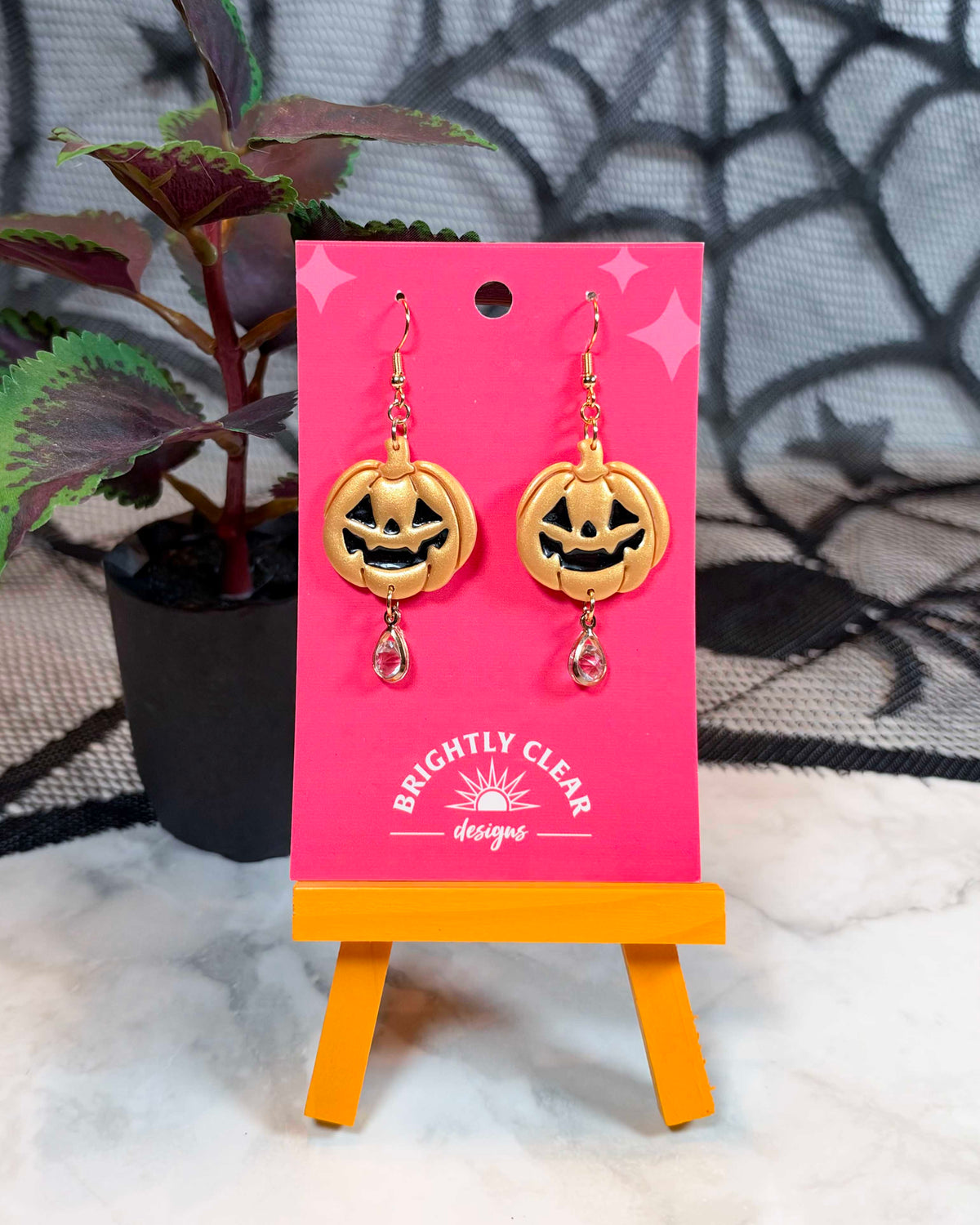 Jack-o'-Glam Earrings