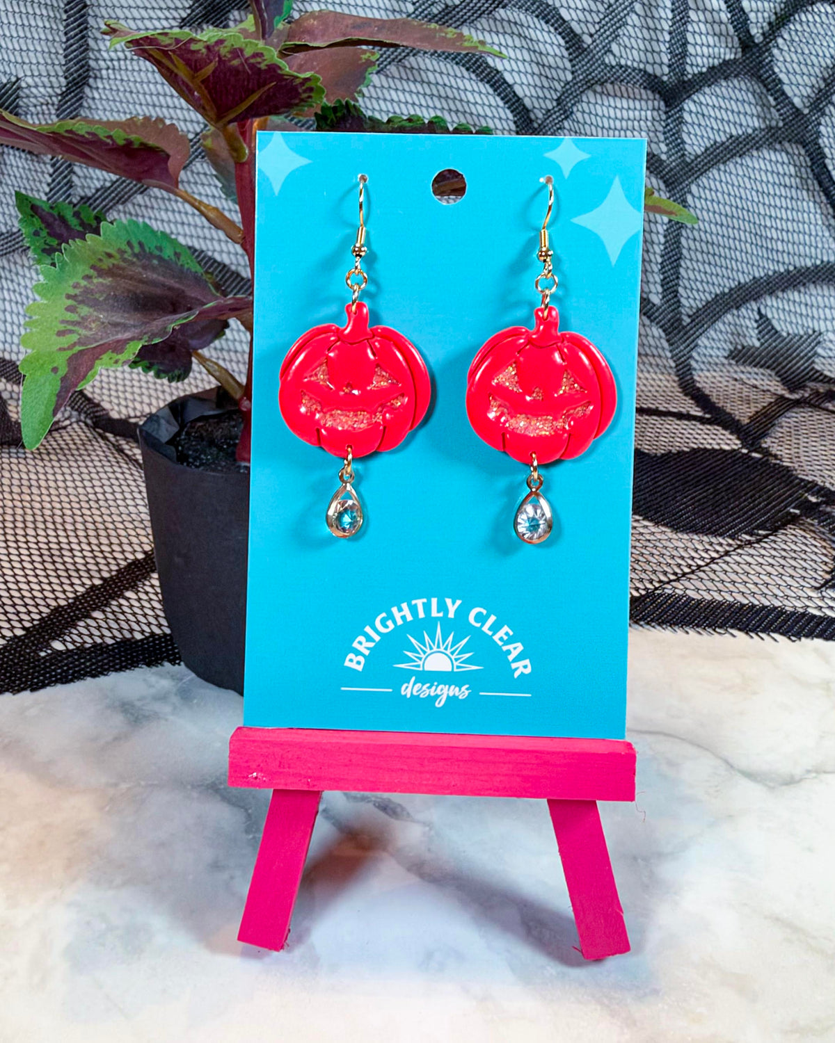 Jack-o'-Glam Earrings