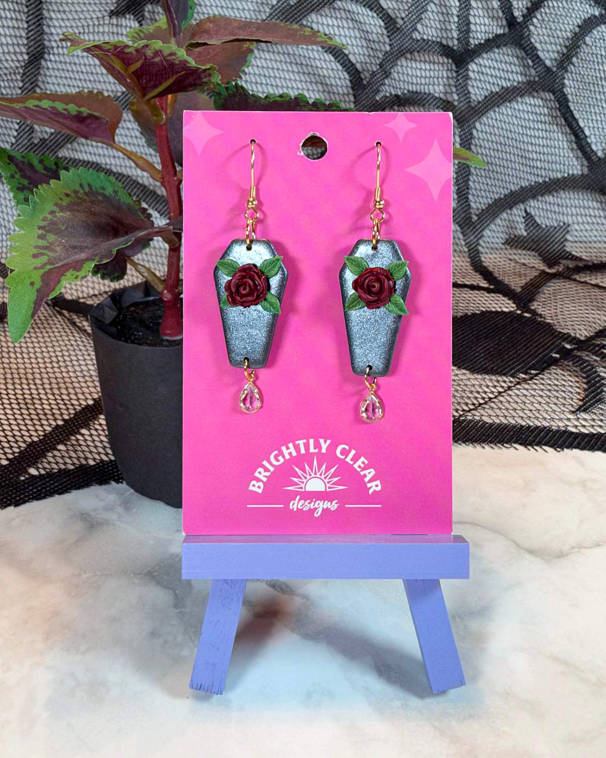 Coffin Earrings
