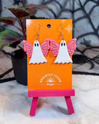 Ghost Boo-terfly Earrings