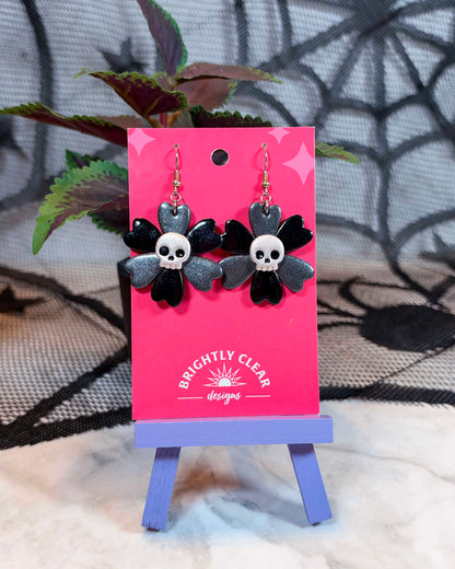 Skull Bloom Earrings
