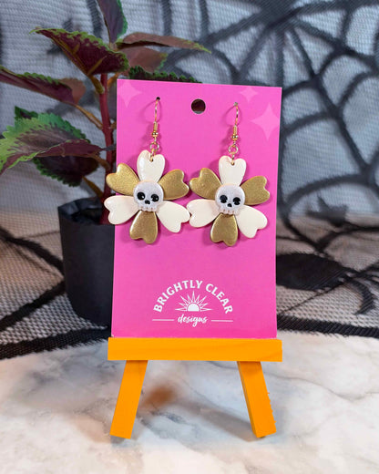 Skull Bloom Earrings