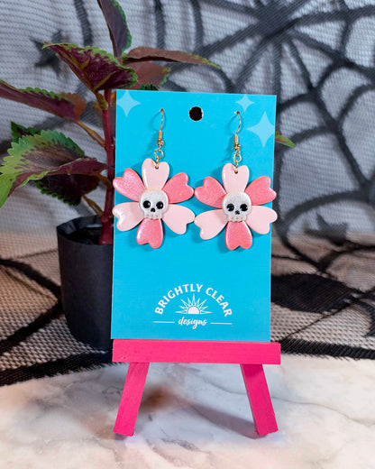 Skull Bloom Earrings