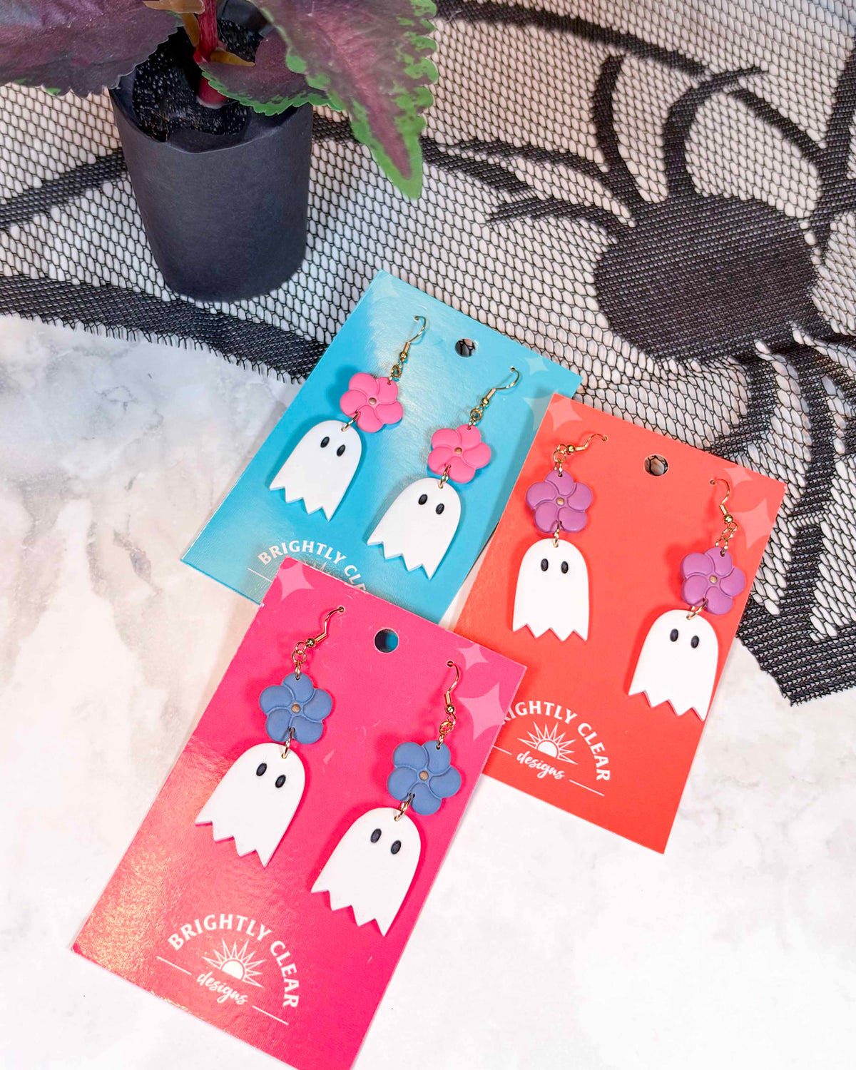 Ghosts in Bloom Earrings