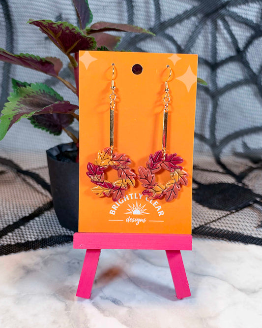Leaf Wreath Earrings