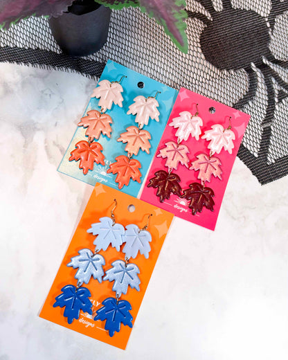 Maple Leaf Tier Earrings