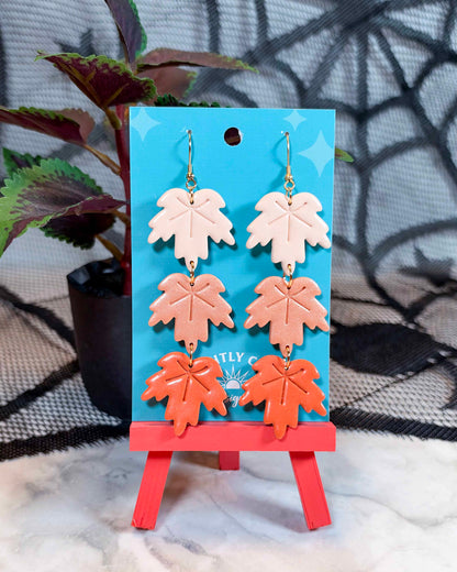 Maple Leaf Tier Earrings