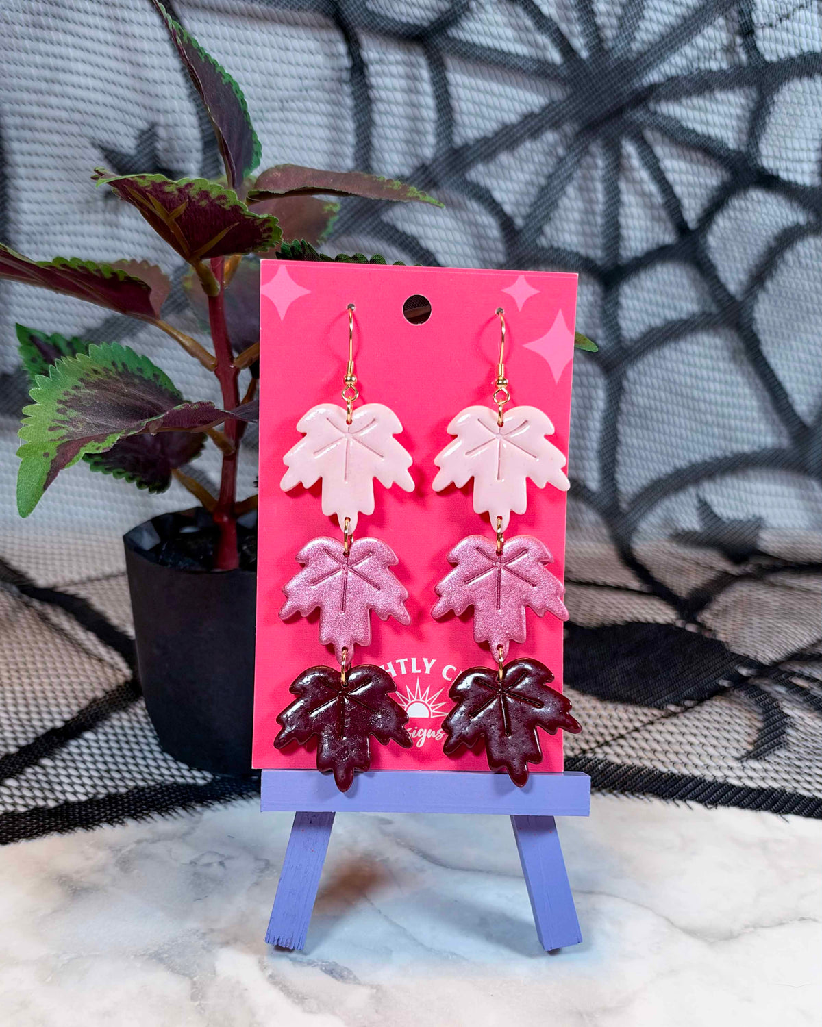 Maple Leaf Tier Earrings