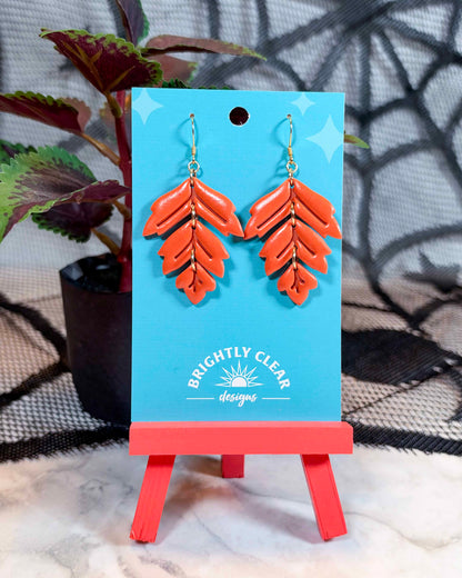Leaf Cascade Earrings