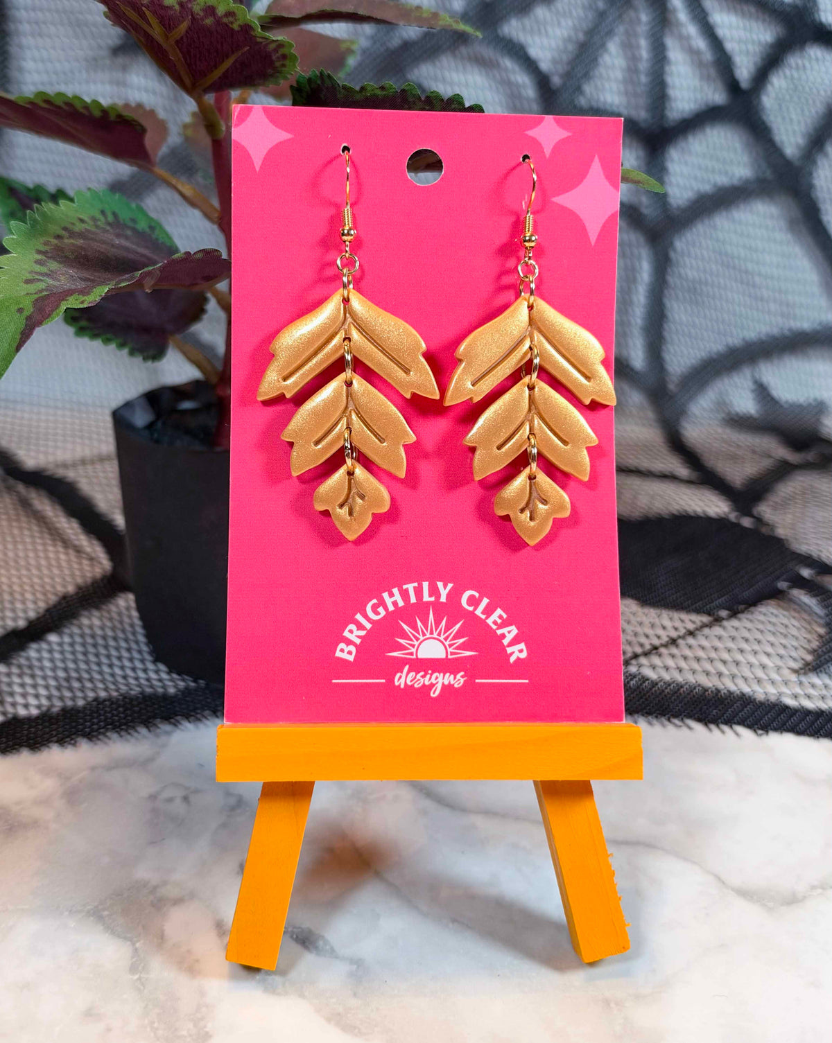 Leaf Cascade Earrings