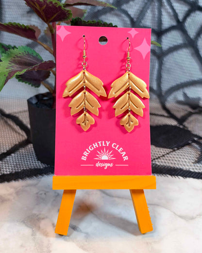 Leaf Cascade Earrings