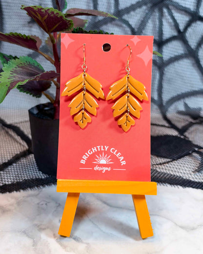 Leaf Cascade Earrings