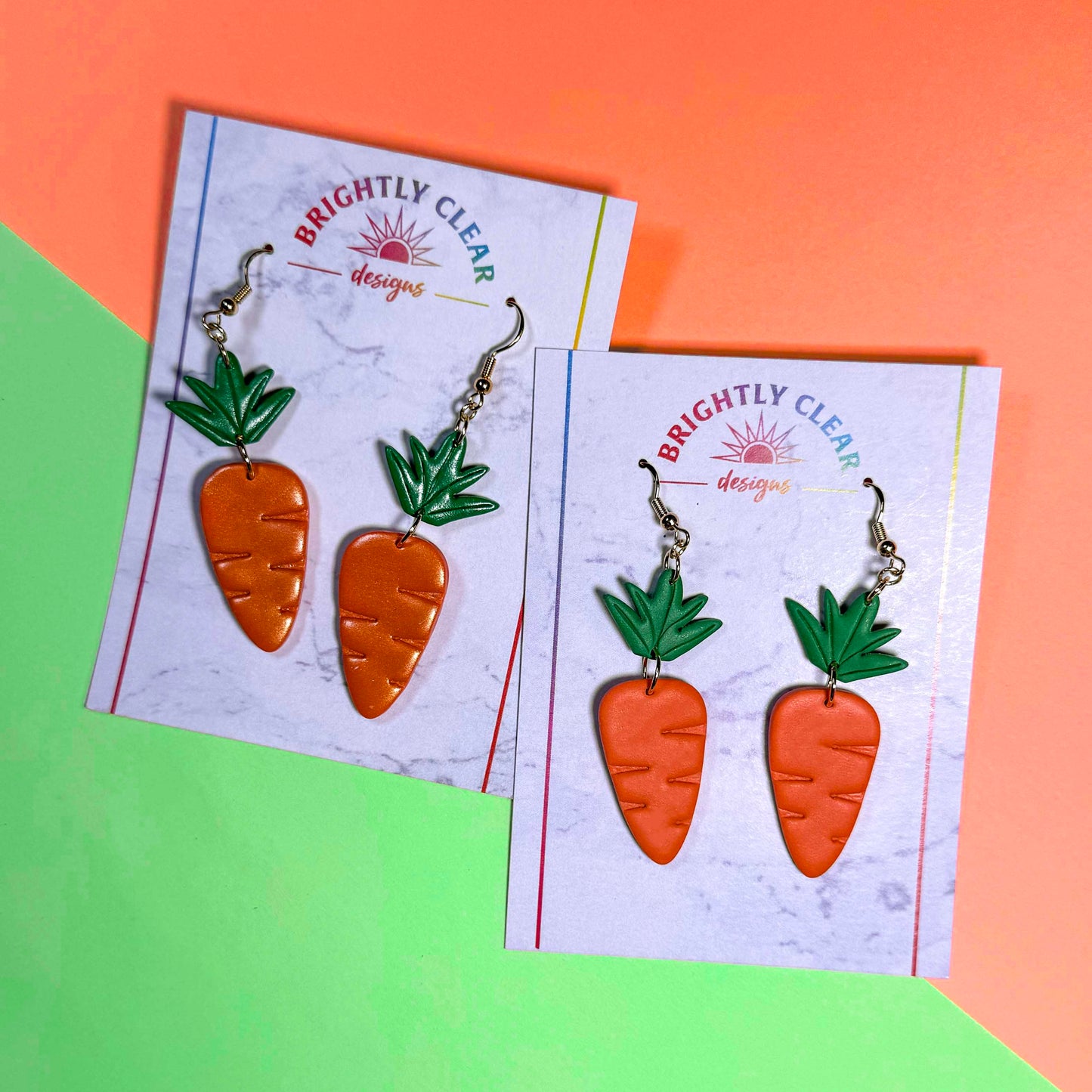 Carrot Earrings