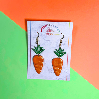 Carrot Earrings