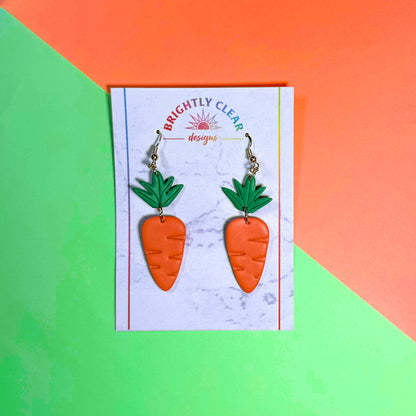 Carrot Earrings