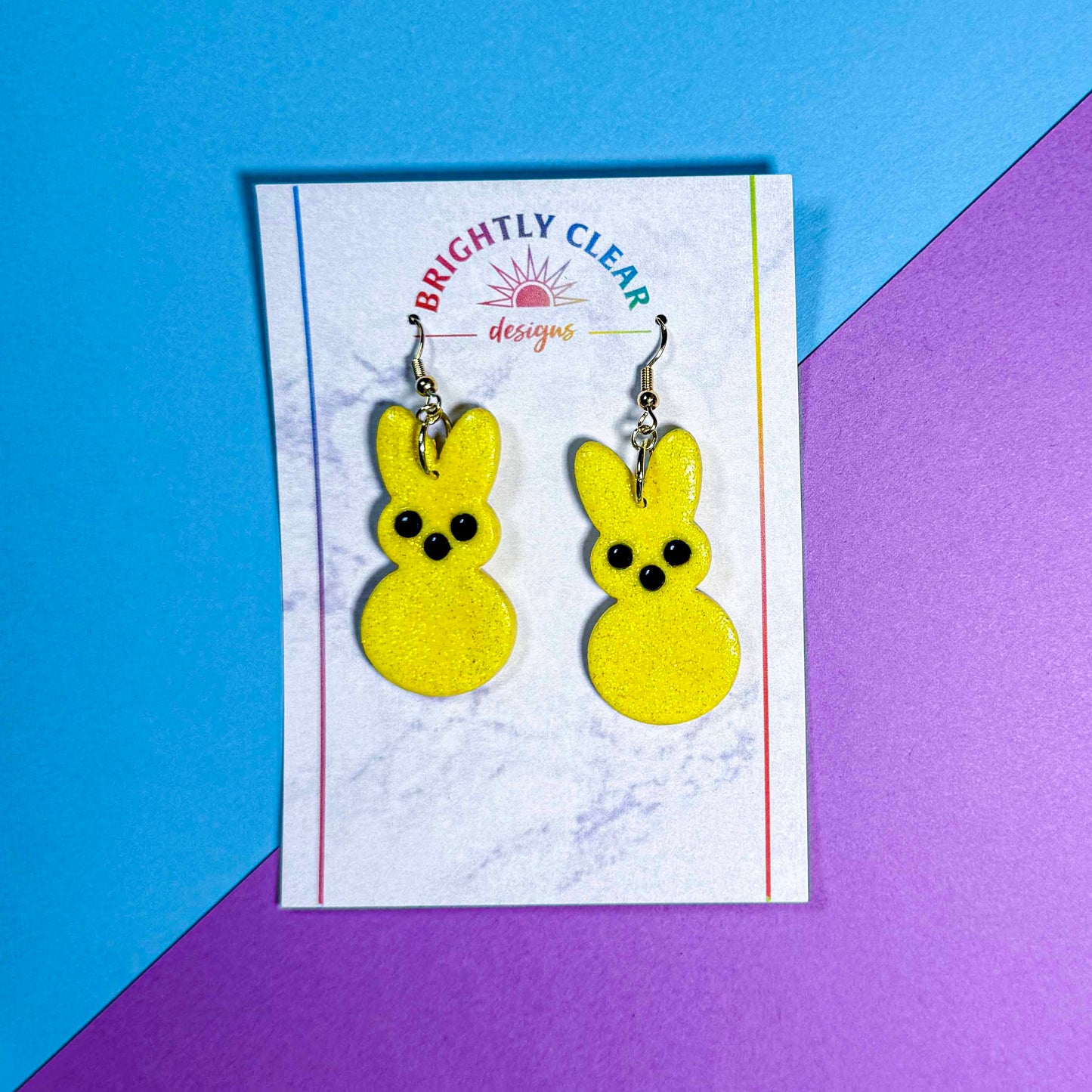 Peep Bunny Earrings