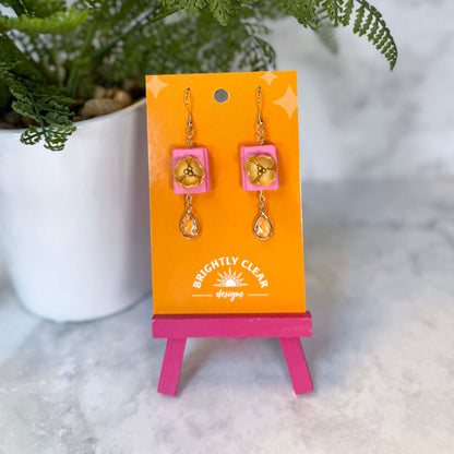 Book Earrings