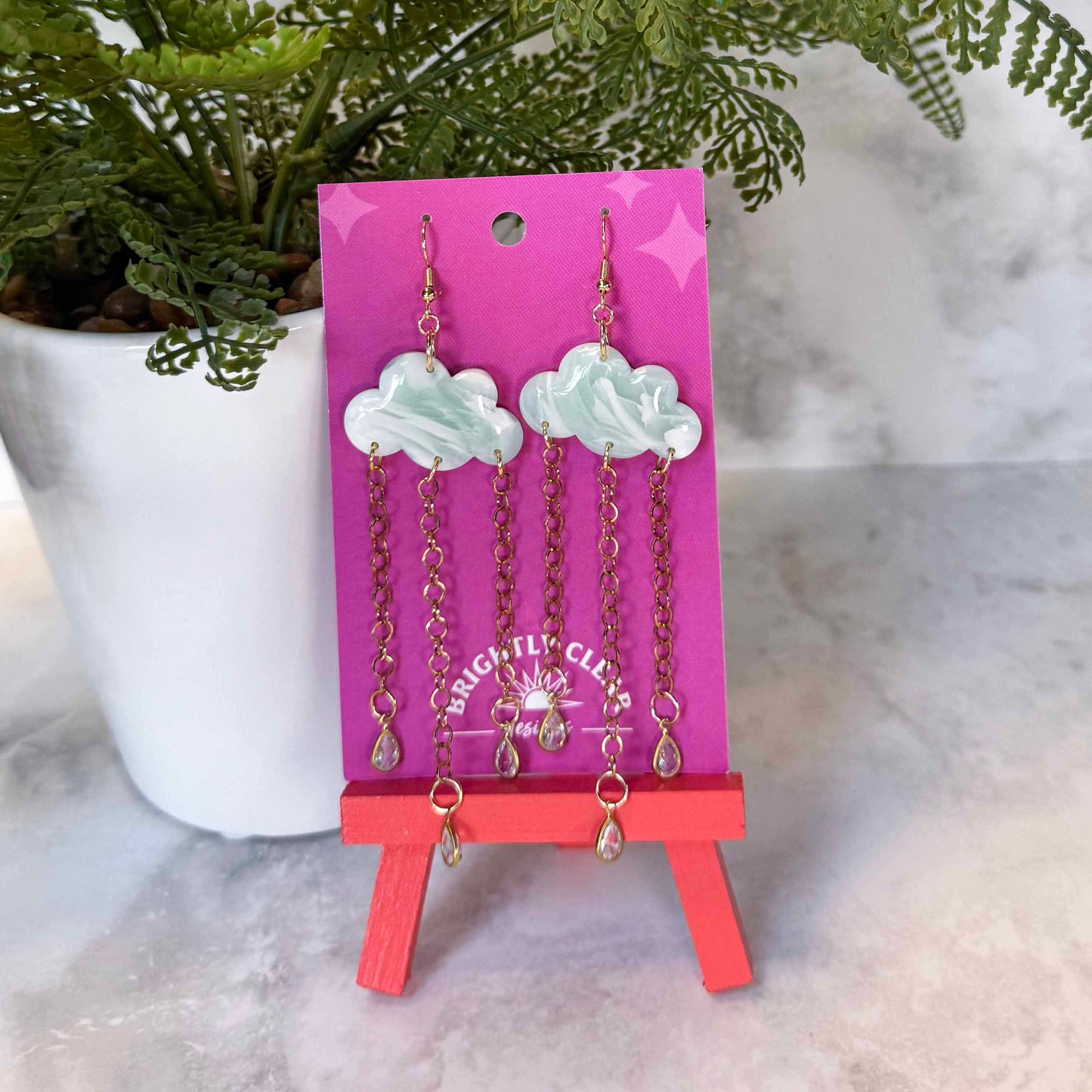 Rainy Cloud Earrings