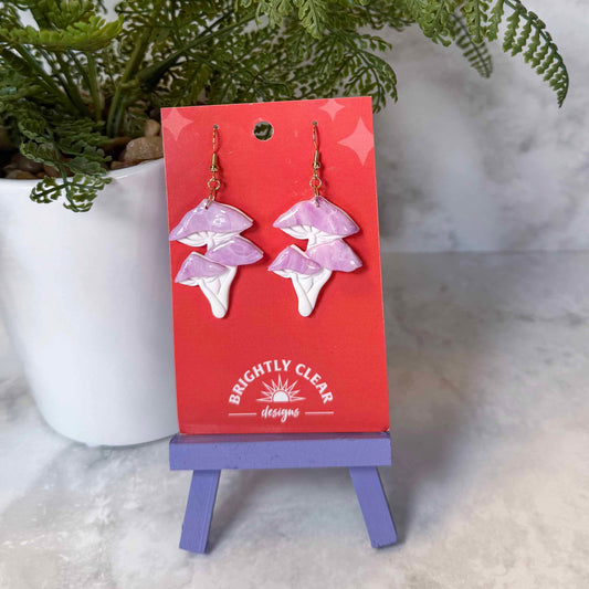 Mushroom Cluster Earrings