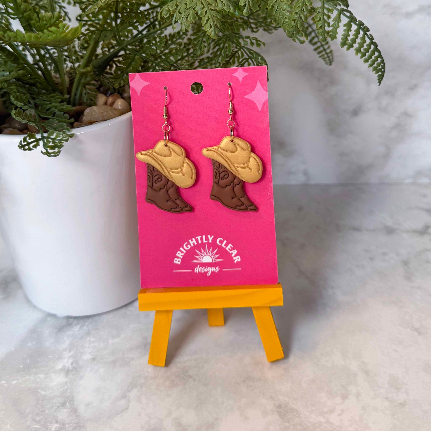 Boots & Hat Earrings
