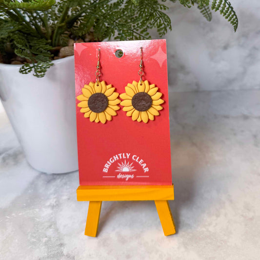 Sunflower Earrings - Large