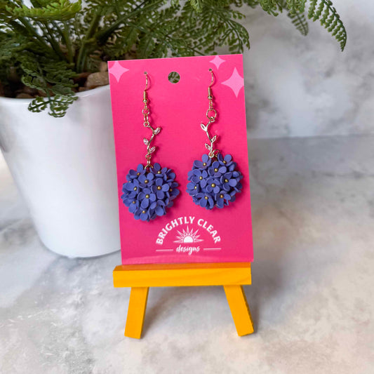 Hydrangea Earrings
