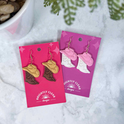 Boots & Hat Earrings