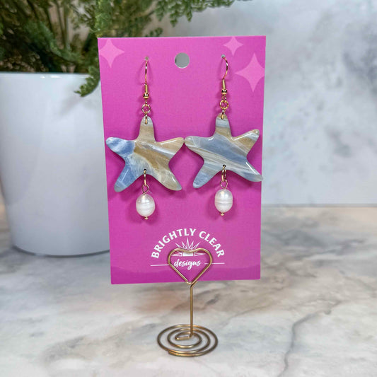 Sandy Beaches Starfish Earrings