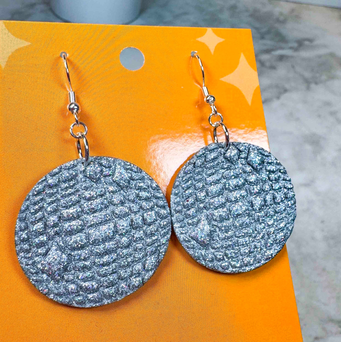 Glitter Disco Earrings