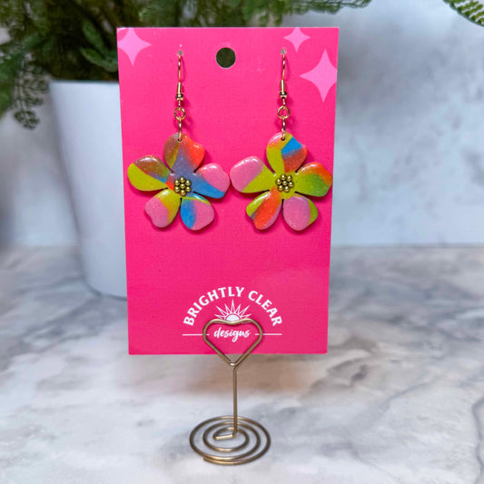 Retro Flower Earrings