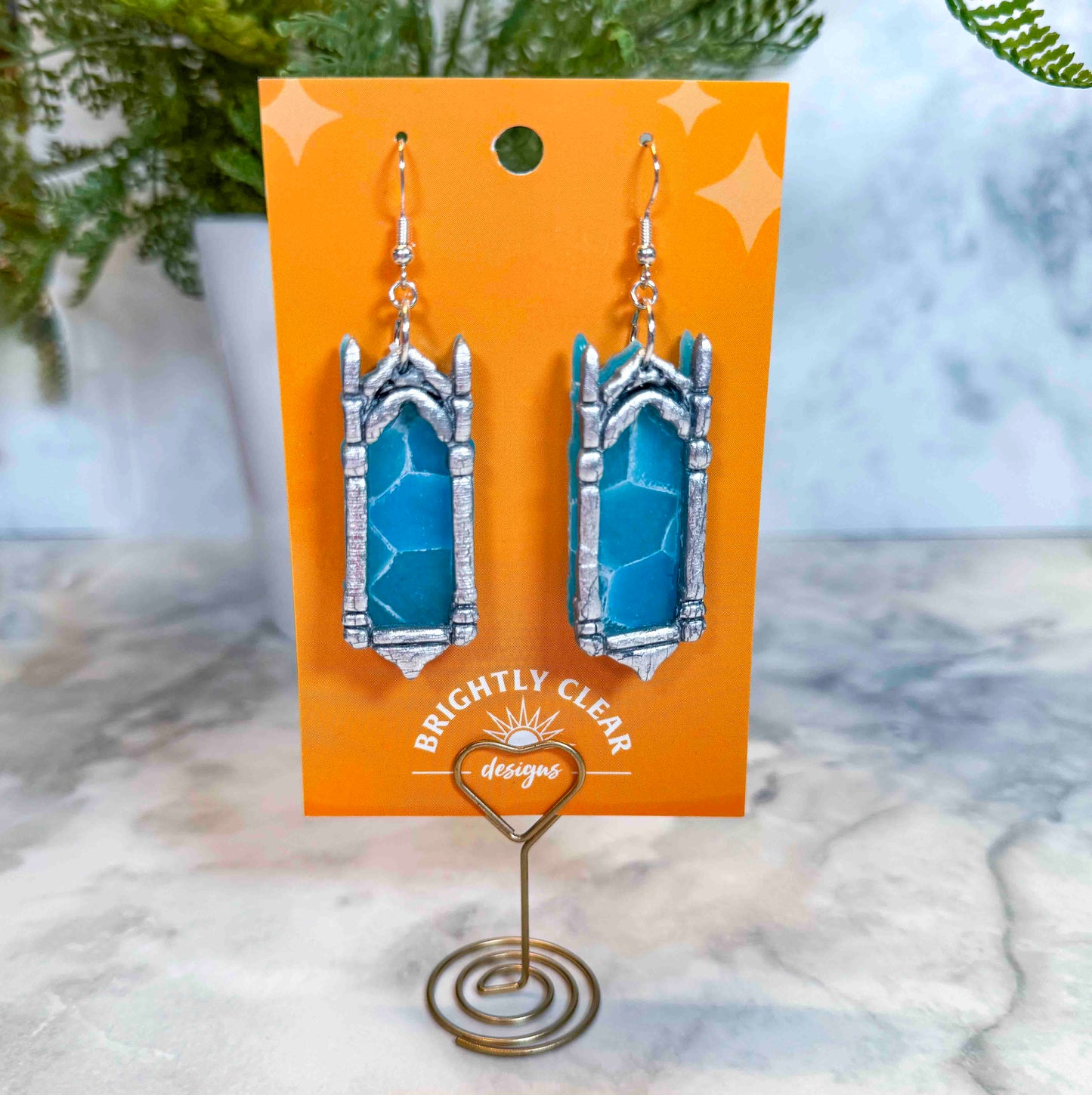 Cathedral Window Earrings