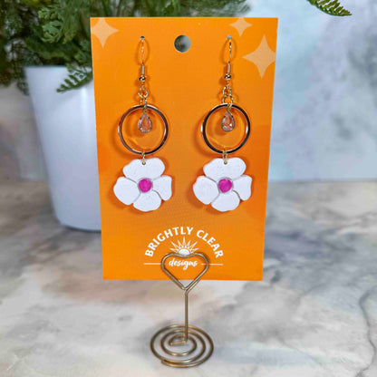 Adorned Poppy Earrings