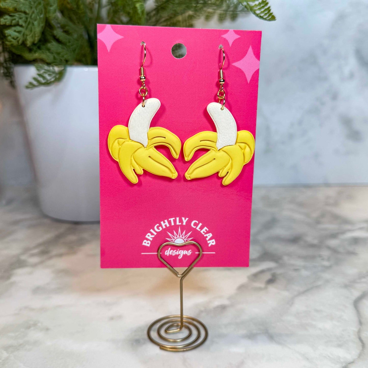 Banana Earrings