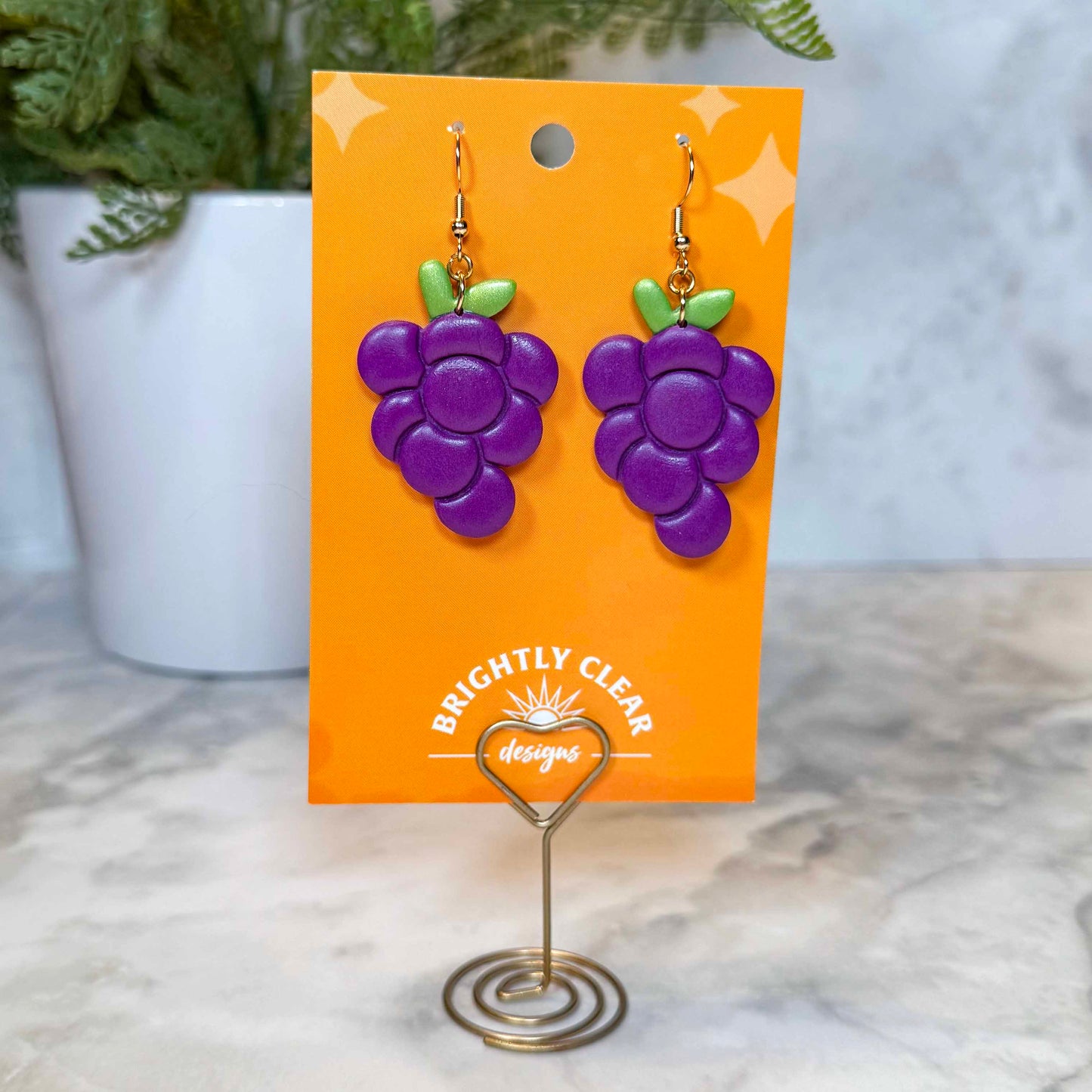 Grape Earrings