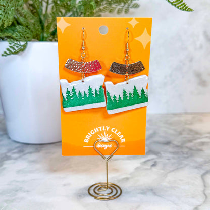 Oregon Trees Earrings