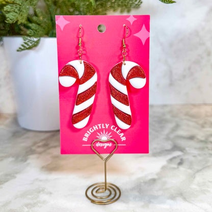 Candy Cane Earrings