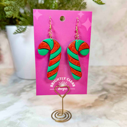 Candy Cane Earrings