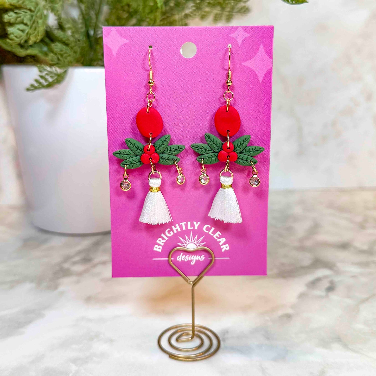 Holly Sparkle Earrings